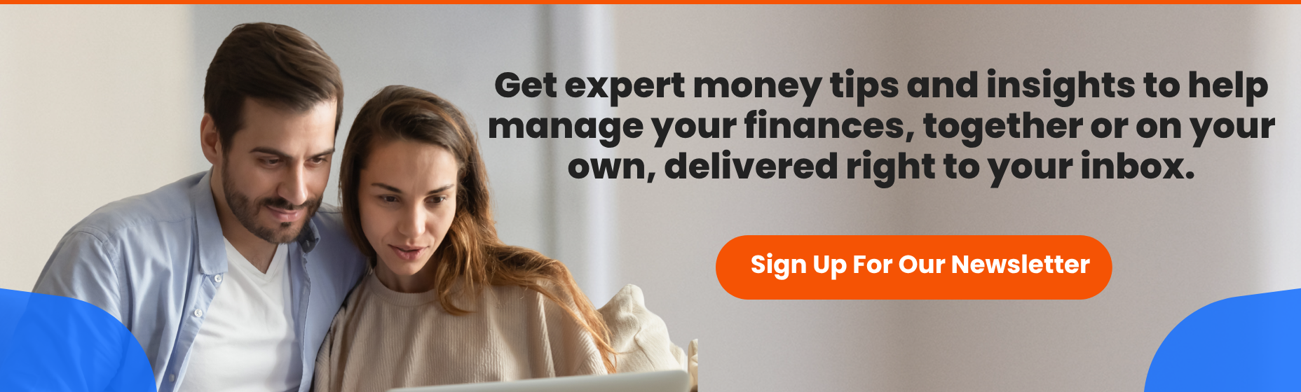 couple looking at a laptop