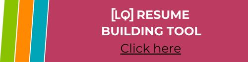 [LQ] Resume Building Tool
