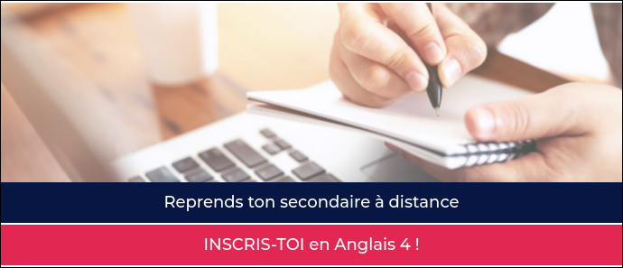 Inscription Anglais 4
