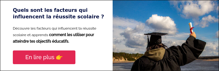 Quels sont les facteurs qui influencent la réussite scolaire ? &nbsp; Découvre les facteurs qui influencent ta réussite scolaire et apprends comment les utiliser pour atteindre tes objectifs éducatifs. &nbsp;