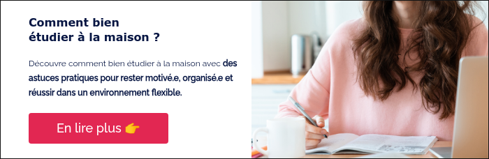 Comment bien étudier à la maison ? &nbsp; Découvre comment bien étudier à la maison avec des astuces pratiques pour rester motivé.e, organisé.e et réussir dans un environnement flexible. &nbsp;