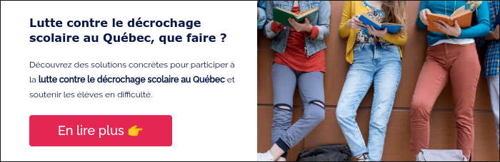 Lutte contre le décrochage scolaire au Québec, que faire&nbsp;? &nbsp; Découvrez des solutions concrètes pour participer à la lutte contre le décrochage scolaire au Québec et soutenir les élèves en difficulté. &nbsp;