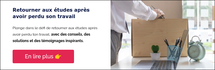 Retourner aux études après avoir perdu son travail &nbsp; Plonge dans le défi de retourner aux études après avoir perdu ton travail, avec des conseils, des solutions et des témoignages inspirants. &nbsp;